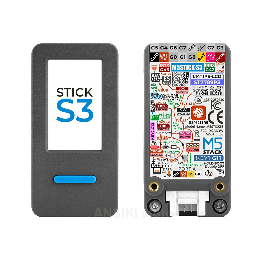Doit Esp32 - M5Stack M5StickS3 ESP32-S3 Kit di Sviluppo