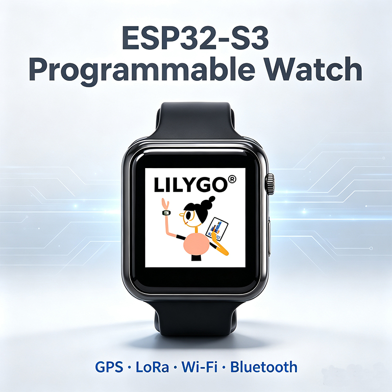 Ttgo T Watch - LILYGO T-WATCH-S3 Plus ESP32-S3 Smartwatch Programmabile,