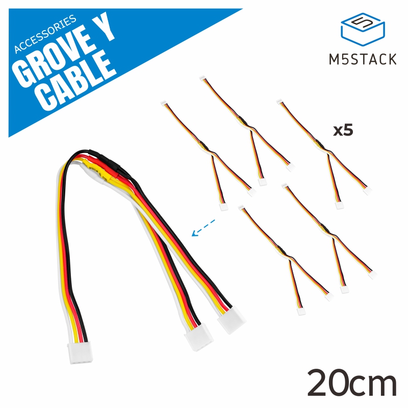 M5Stack Core2 - Cavo ufficiale Grove Y M5Stack da