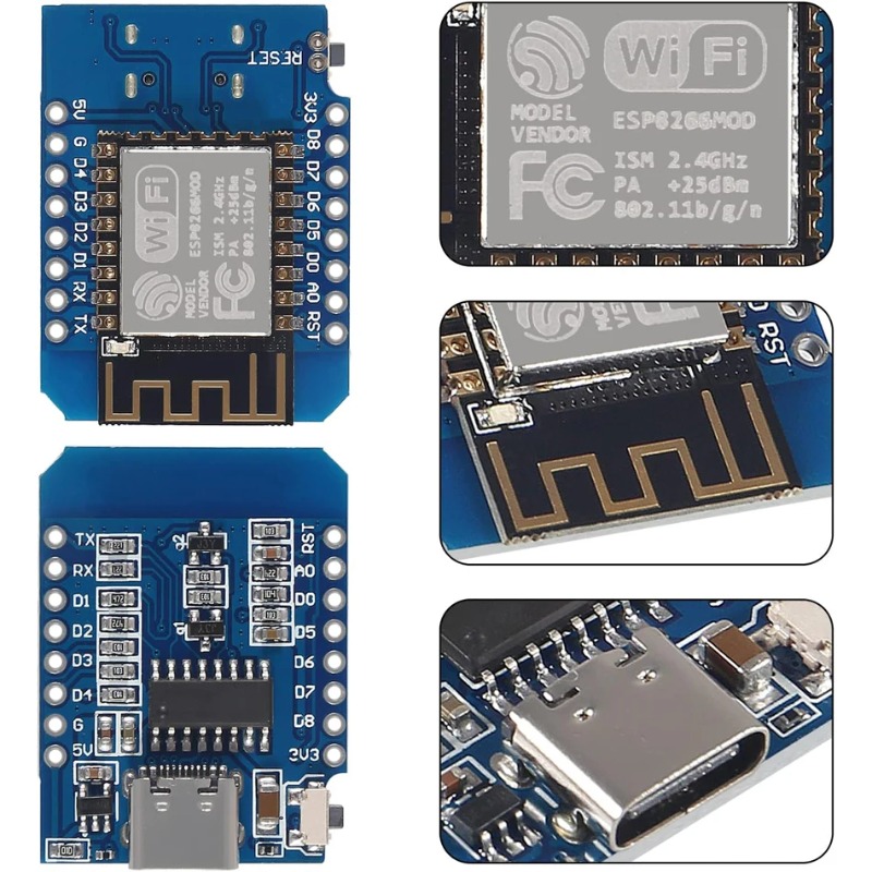 Nodemcuv2 - ESP8266 ESP-12F MINI D1 NodeMCU Scheda