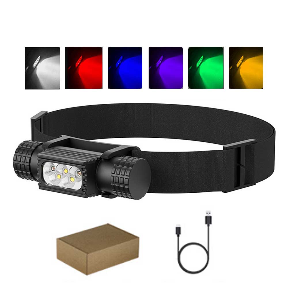 Lolin D32 - SOLOLANDOR Mini lampada frontale LED tipo