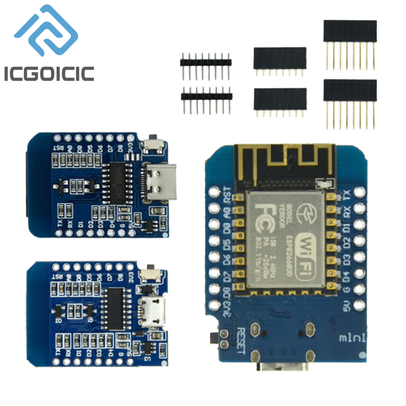 Wemos D1 - D1 Mini-Mini NodeMcu 4M byte Lua