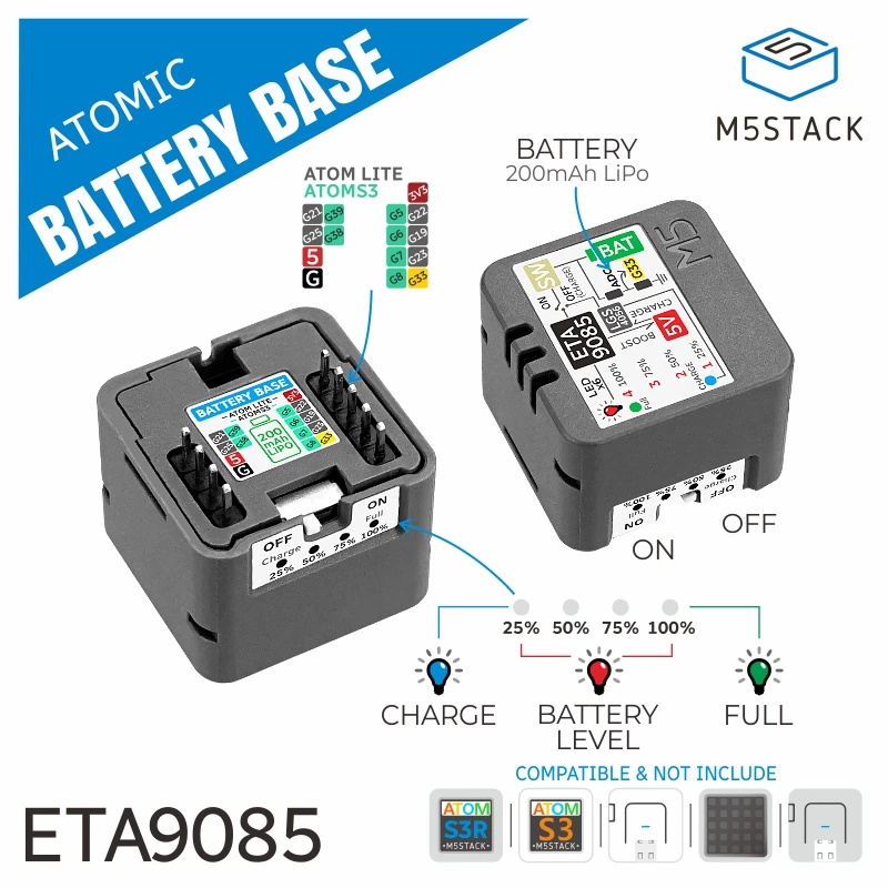 Base di Alimentazione Ricarica - M5Stack Core2 recensione e prezzo