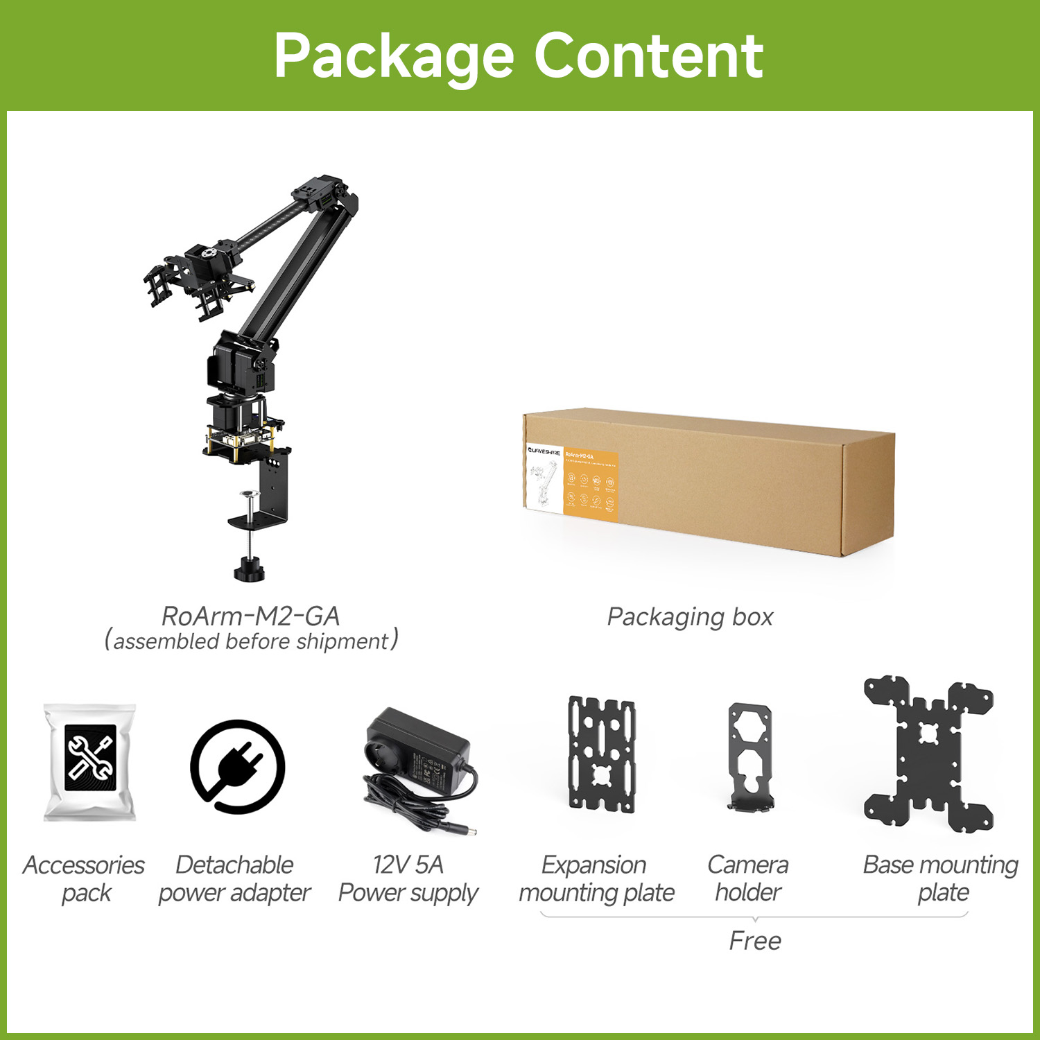 Kit Braccio Robotico da Tavolo - Doit Esp32 recensione e prezzo