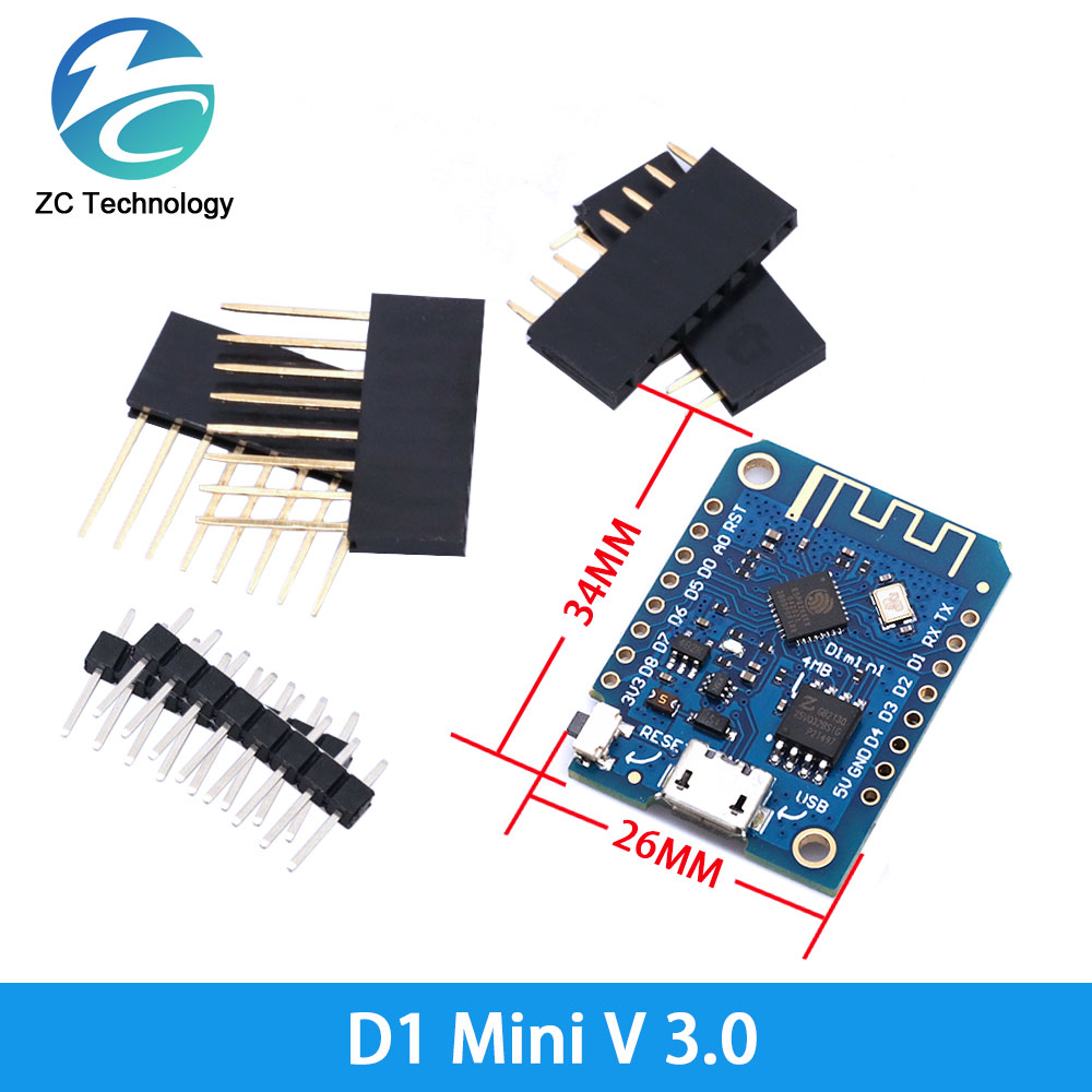 D1 Mini ESP8266 ESP-12F CH340G - Wemos D1 recensione e prezzo