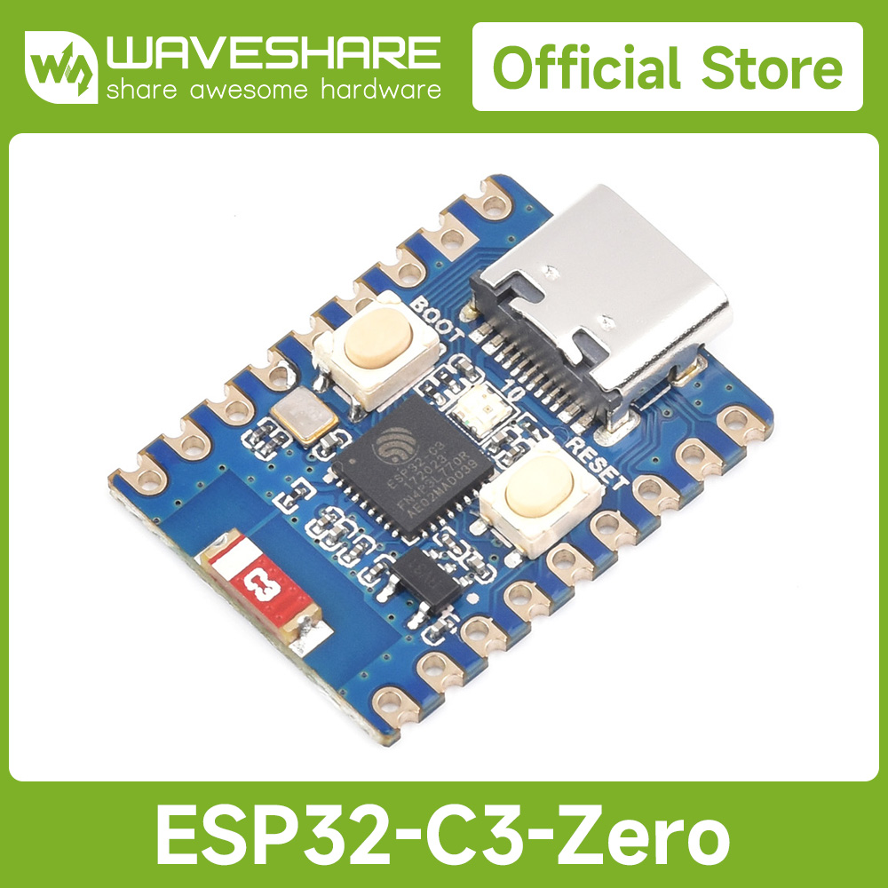Waveshare ESP32-C3 Zero Mini S - Waveshare Esp32 recensione e prezzo