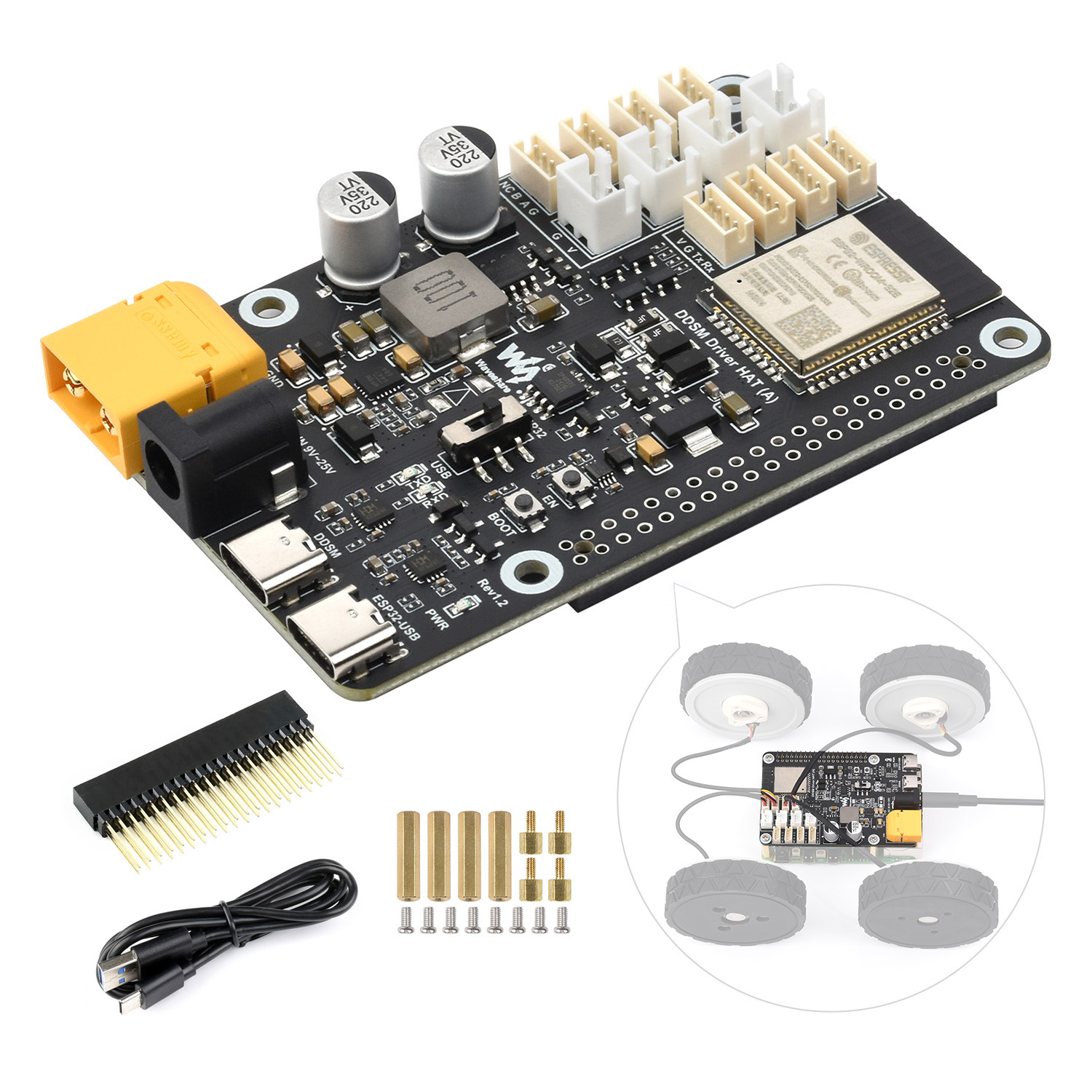 Scheda driver servomotore a tr - Doit Esp32 recensione e prezzo